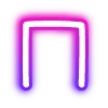 Sticker 🔠 neon letters 6 of 8 @cute_enot_art