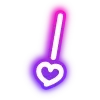 Sticker 🔠 neon letters 6 of 8 @cute_enot_art