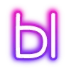 Sticker 🔠 neon letters 6 of 8 @cute_enot_art