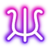 Video sticker 🔠 neon letters 6 of ...
