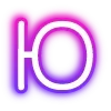 Sticker 🔠 neon letters 6 of 8 @cute_enot_art
