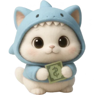 Video sticker 💸 Пушистый Акулёнок @Nyasticks