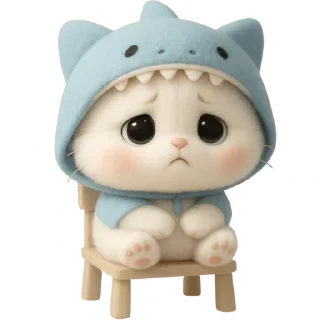 Telegram sticker 🥺 Пушистый Акулёнок @Nyasticks