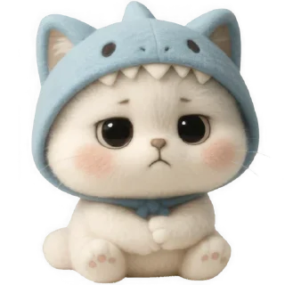 Telegram sticker 🥺 Пушистый Акулёнок @Nyasticks