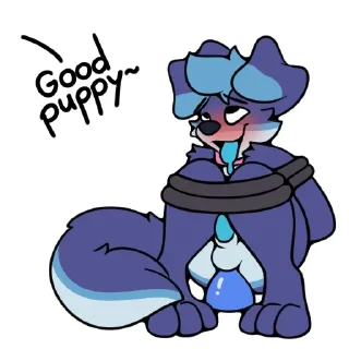 Telegram sticker 🪢 SaucySoup Pup Pack