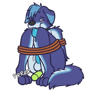 Telegram sticker 🤤 SaucySoup Pup Pack
