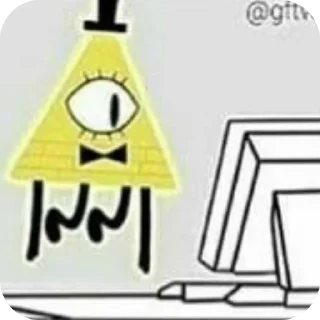 Telegram sticker 🖼 Билл Сайфер