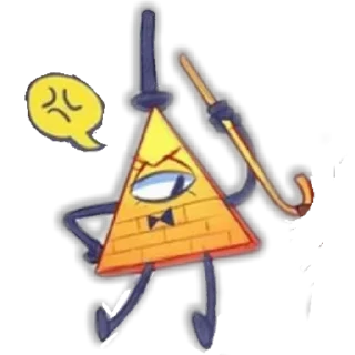 Telegram sticker 😡 Билл Сайфер
