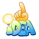 Telegram sticker ☝ Colorful Messages