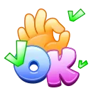 Telegram sticker 👌 Colorful Messages