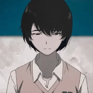 Telegram stiker 😊 - ᗷY @ahMshY 𓉮 . Zankyou no Terror