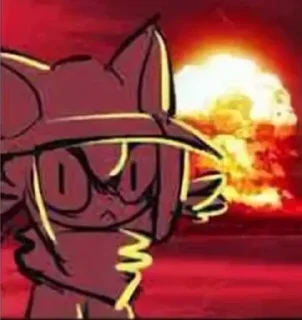 Telegram sticker 🔥 @games_empire_multiverse Нико, Ноик, Нойк, Ваншот