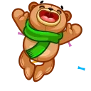 Telegram sticker 😄 Scarf Ace