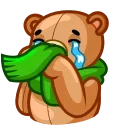 Telegram sticker 😭 Scarf Ace