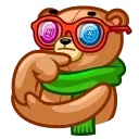 Telegram sticker 🤔 Scarf Ace