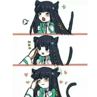Video sticker 💇 Russian life with anime girls
