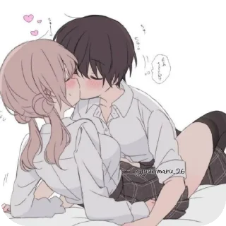 Video sticker 💪 Russian life with anime girls