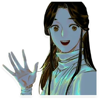 Sticker 👋 Tiān Guān Cì Fú (2) by Kou