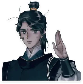 Video sticker 🙋‍♂ Tiān Guān Cì Fú (2) by Kou