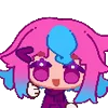 Video sticker 🌟 розовая ч�...