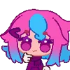 Video sticker 🌟 розовая ч�...