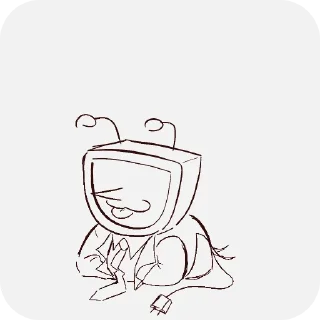 Video sticker 🐱 Mr ant Tenna :D