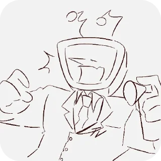 Telegram sticker 😨 Mr ant Tenna :D