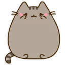 Telegram sticker 😊 Pusheen by Andy