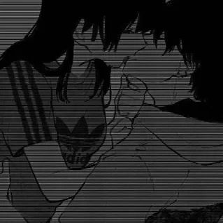 Video sticker 🖤 Manga