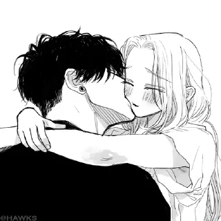 Video sticker 🖤 Manga