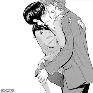 Sticker 🖤 Manga