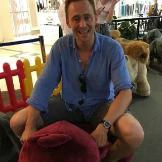Video sticker 🧊 Tom Hiddleston (by @nichieq)