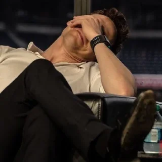 Telegram sticker 🧊 Tom Hiddleston (by @nichieq)