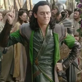 Telegram sticker 🧊 Tom Hiddleston (by @nichieq)