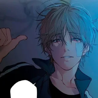 Telegram sticker 💮 хёнун @stikersmanhwa :: @fStikBot