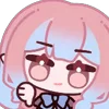 Video sticker ⭐ CUTE CHIBI GIRL @S...