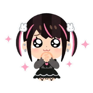 Video sticker 🥹 jirai chan  ♡  @ririmoji
by irasutoya (LINE)
