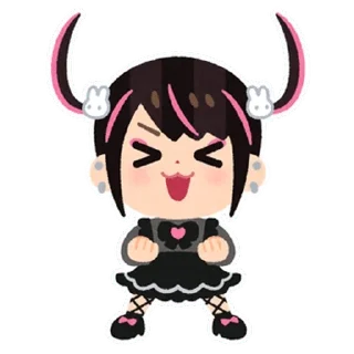 Telegram sticker 🎉 jirai chan  ♡  @ririmoji
by irasutoya (LINE)
