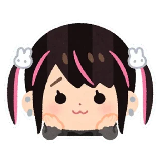 Telegram sticker 🥺 jirai chan  ♡  @ririmoji
by irasutoya (LINE)