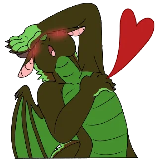 Telegram sticker 😍 Lit the Dragon Vol2