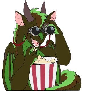 Video sticker 🍿 Lit the Dragon Vol2