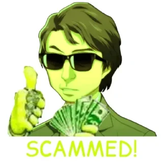 Telegram sticker 🤑 persona reddit reactions @personastickers