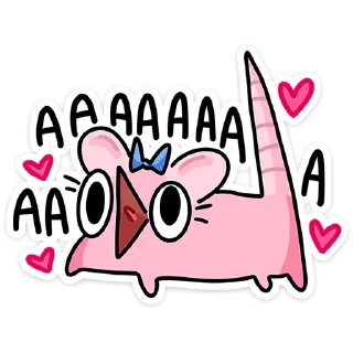 Telegram sticker 😲 Крис и Кристина :: @stickroom