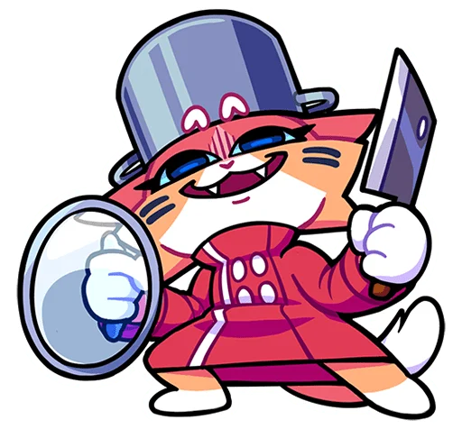 Telegram sticker 😡 Гастрономяу без текста @stickers_vk
