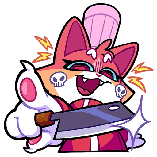 Telegram sticker 🫵 Гастрономяу без текста @stickers_vk