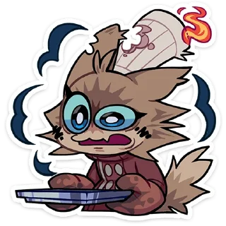 Video sticker 🥴 Гастрономяу без текста @stickers_vk