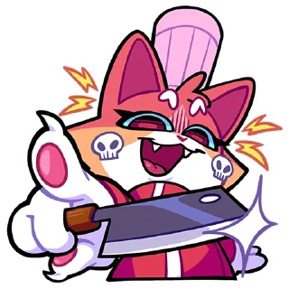 Video sticker 🫵 Гастрономяу без текста @stickers_vk