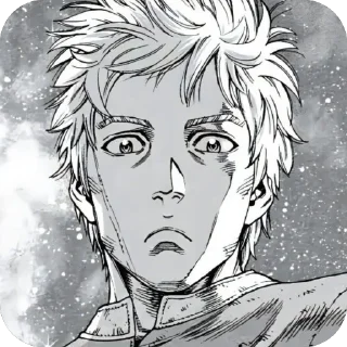 Telegram sticker 🫥 Сага о Винланде @yonk_adm