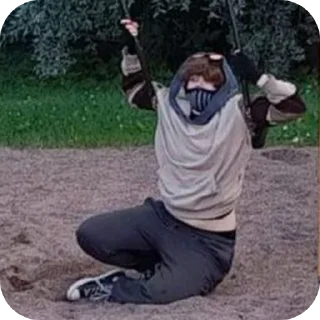Telegram sticker 🏖 Турбо ишак @TgEmodziBot