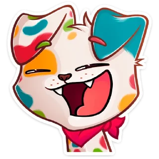 Telegram sticker 🐕 Пинто • @TgSticker